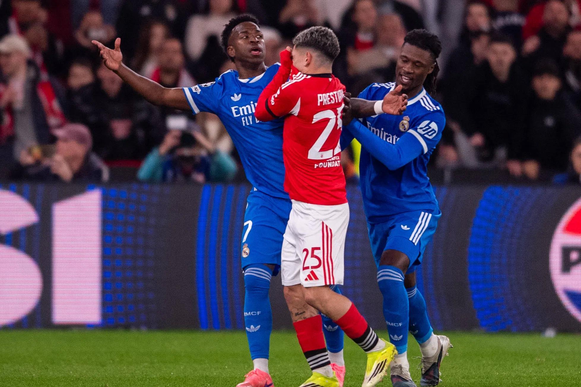 华体会官网-普雷斯蒂安尼：我没种族歧视维尼修斯，当时骂他懦夫不是猴子